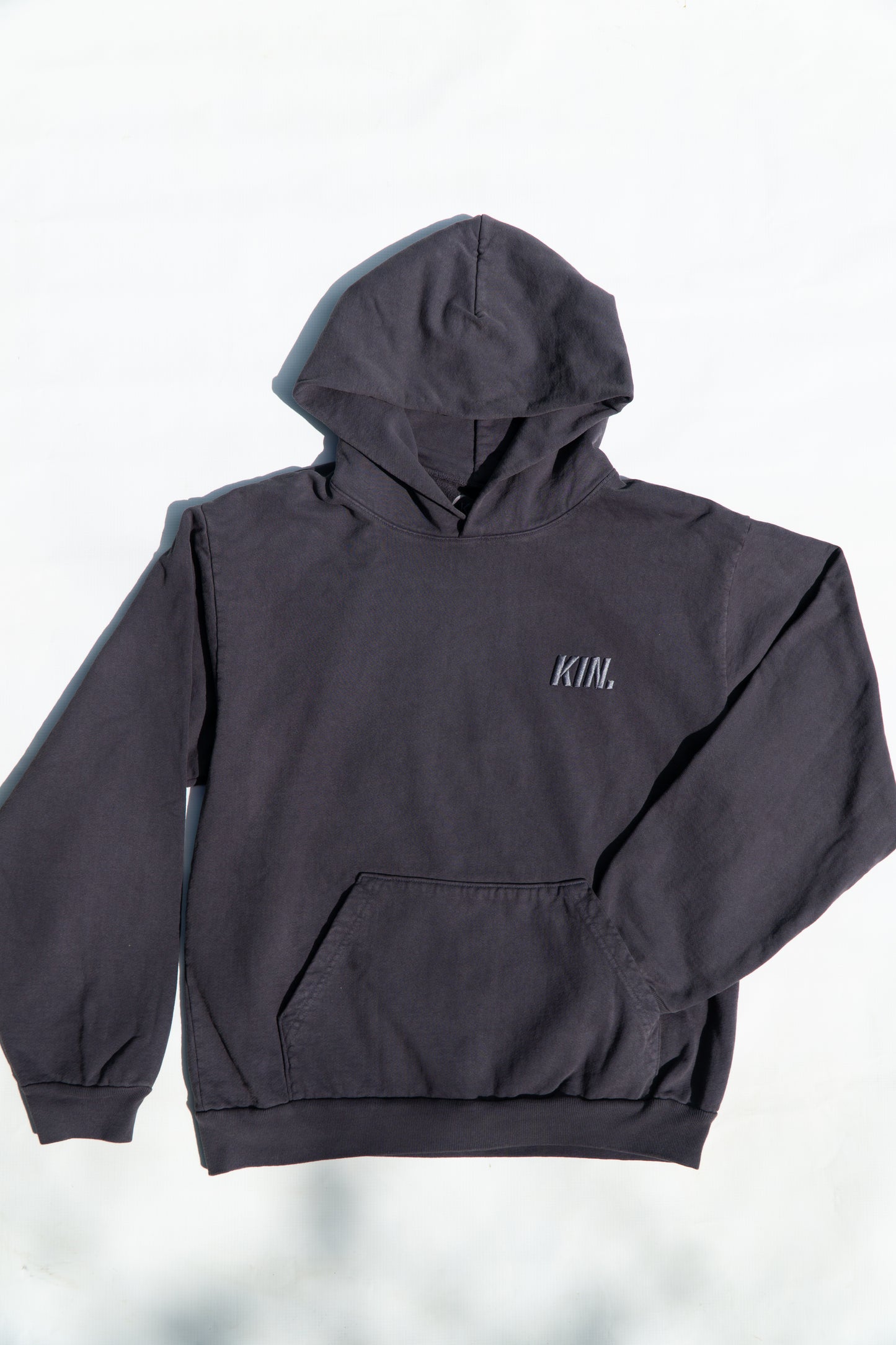 Dolphine Blue Heavy Fleece Hood