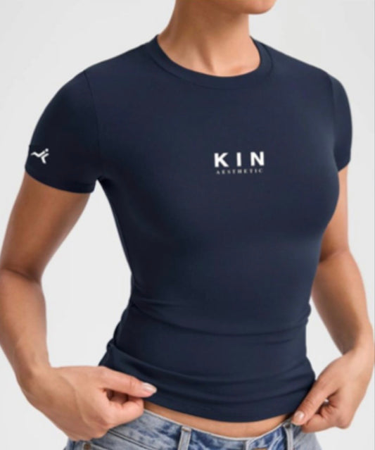 KIN Navy Fitted Tee